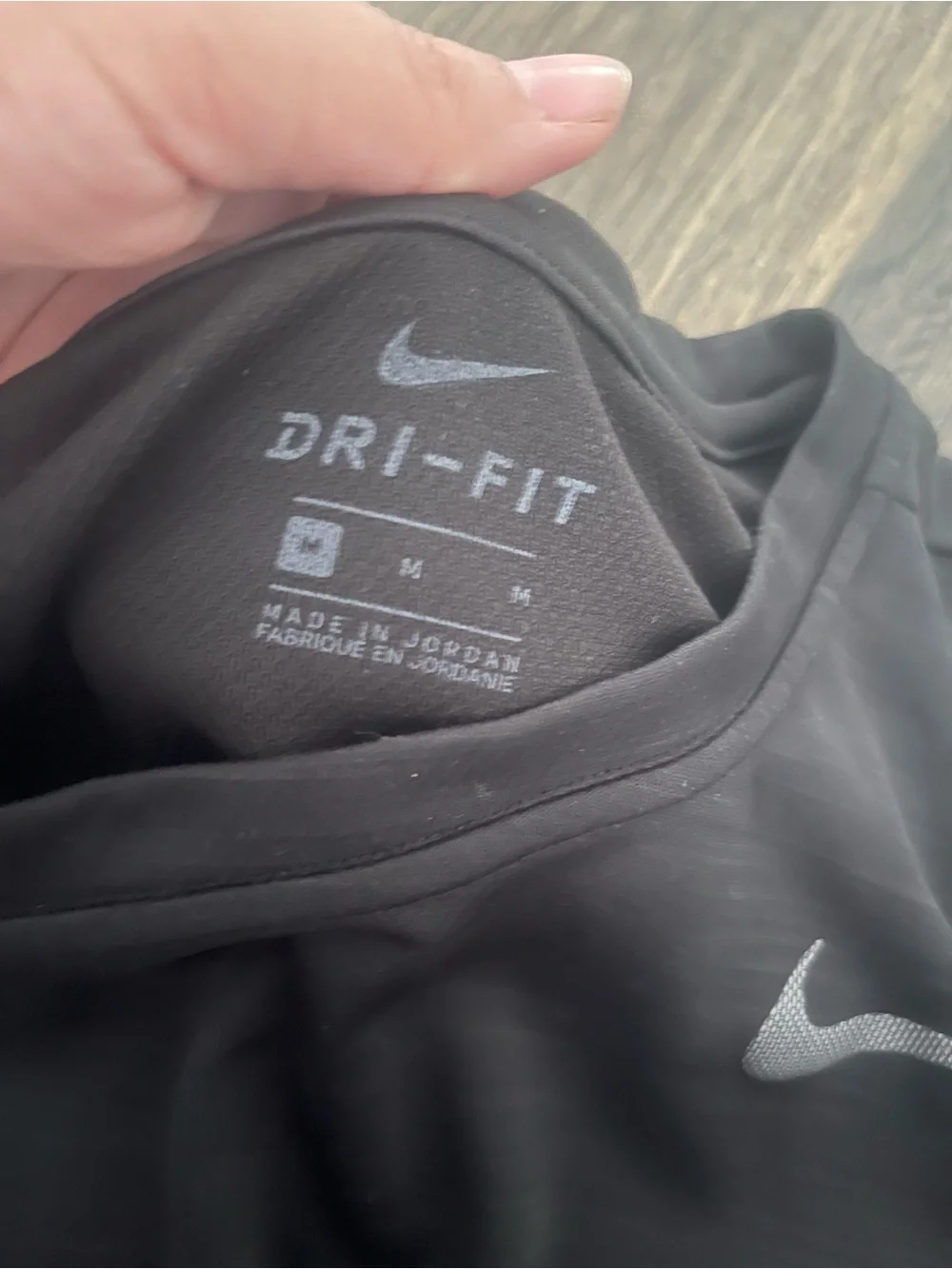 Nike Black Dri-FIT Performance Tee